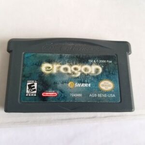 Nintendo Game Boy Advance Eragon Video Game